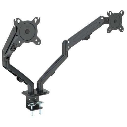MONSTER ADJUSTABLE DUAL ARM Monitor Mount Up to 27